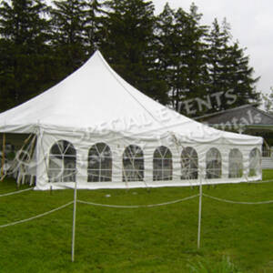 40' x 40' Pole Style Tents