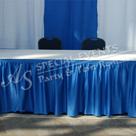 Fully Skirted Table
