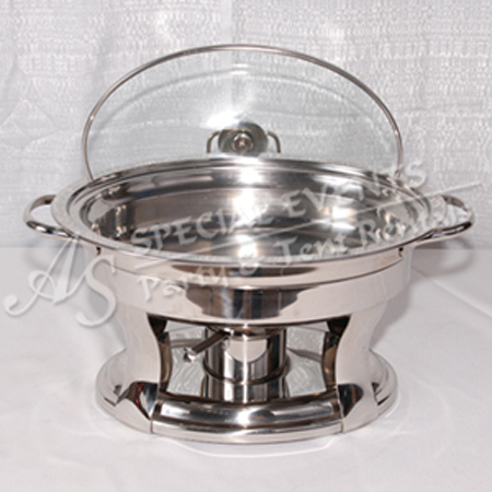 Oval Stainless Steel 4 qt