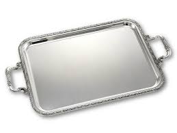 Rectangular Tray with Handles