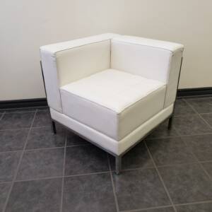 White Corner sofa