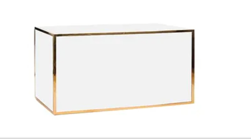 6' Gold Bar ( White or Black Plexi ) |