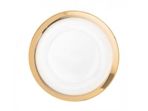 Gold Band Charger Plate