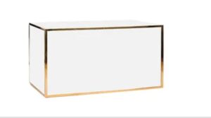 6' Gold Bar ( White or Black Plexi )