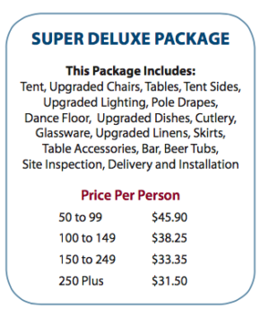 SUPER DELUXE PACKAGE