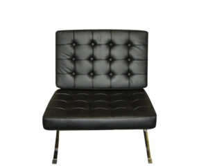 BLACK BARCELONA CHAIR